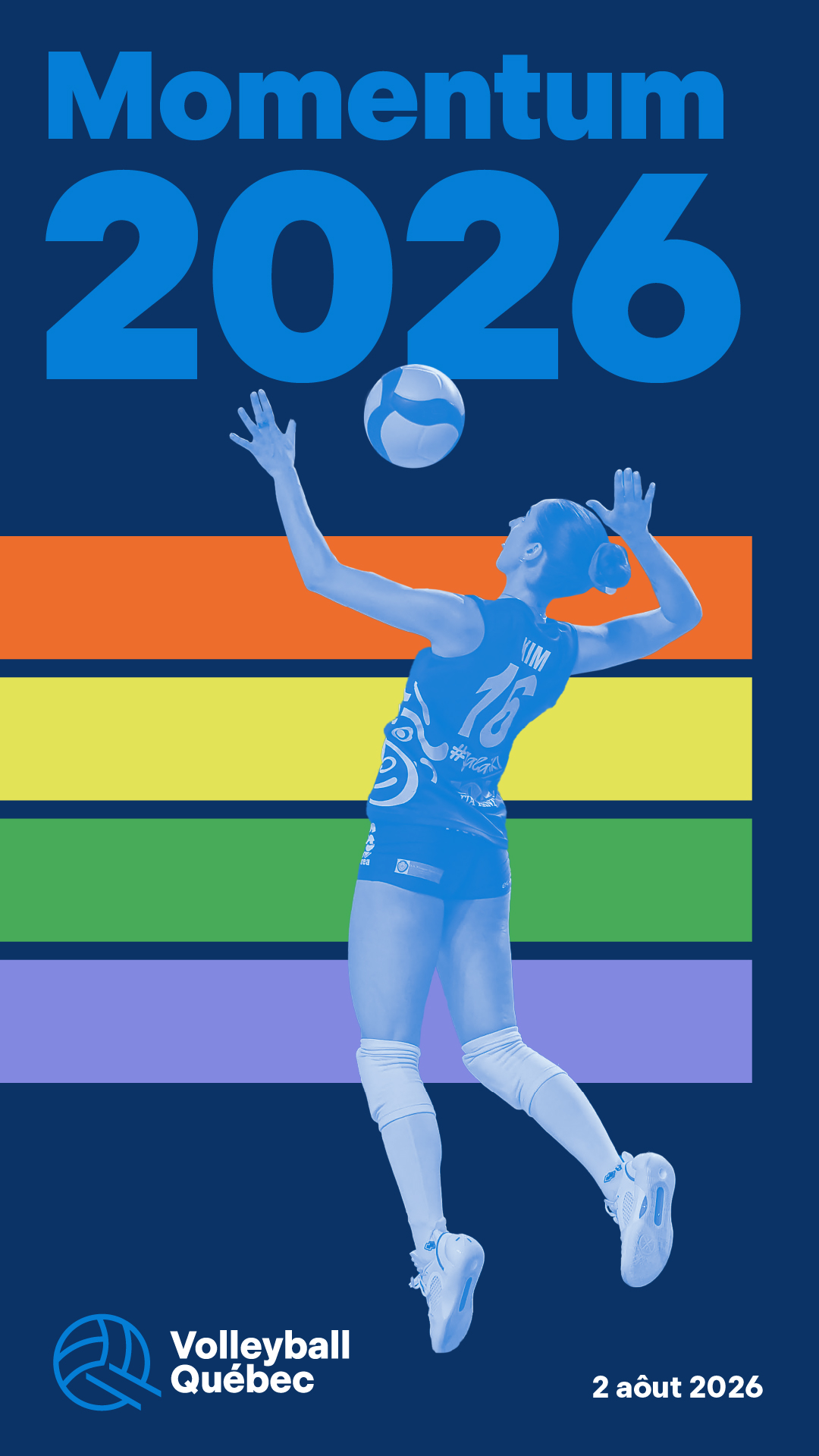 Momentum 2026 – L’évolution du volleyball de 1976 à professionnel