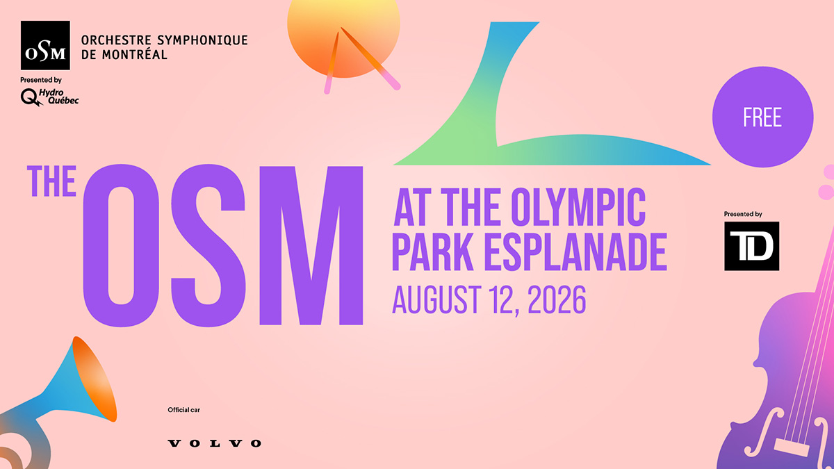 The OSM at the Olympic Park Esplanade