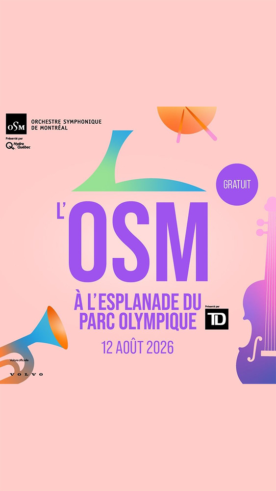 L’OSM à l’Esplanade du Parc olympique