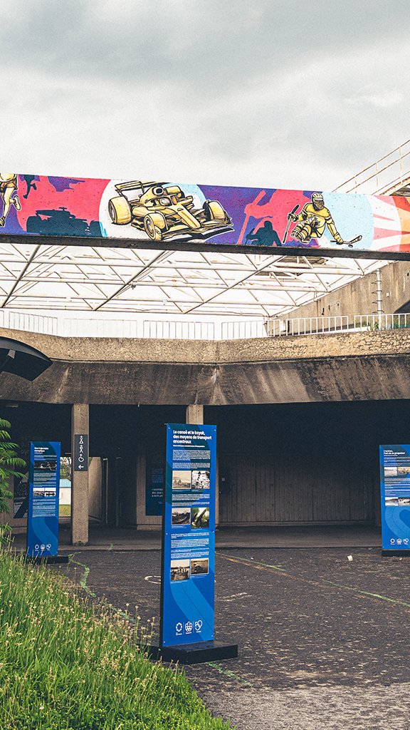 Murale – Montréal, ville de grands rendez-vous sportifs